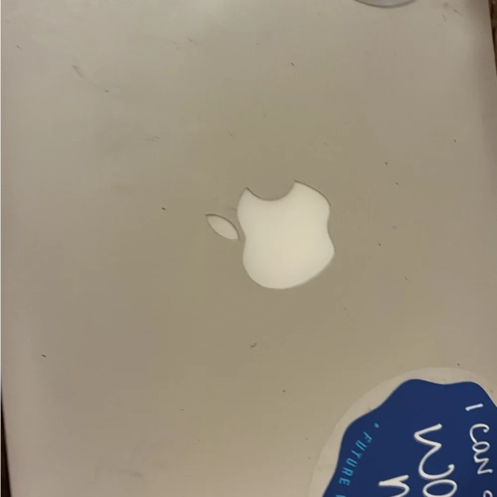 Apple White MacBook Laptop Sleek Design